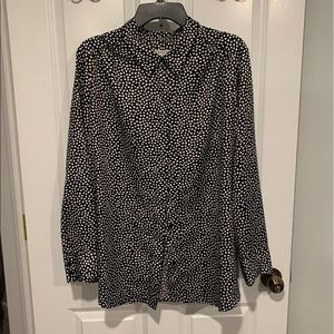 Coldwater Creek Patterned Dress Shirt